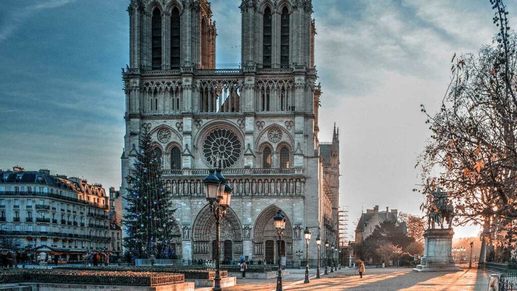 Notre Dame à Paris France