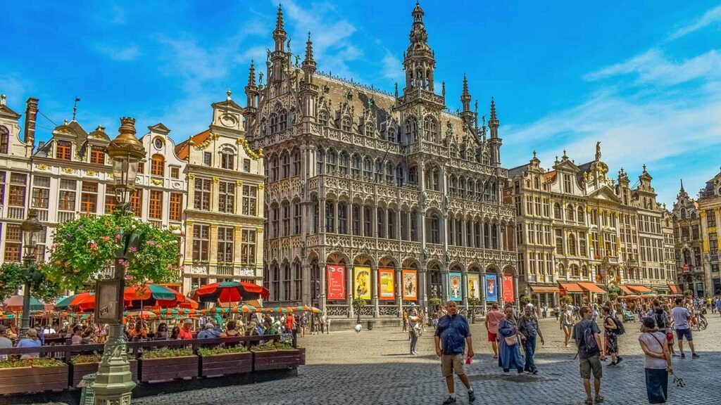 La Grand-Place de Bruxelles en Belgique