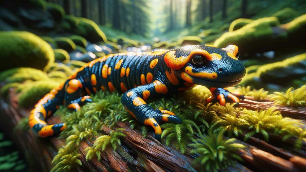 Salamandre animal
