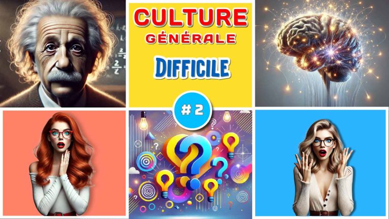 Lire la suite à propos de l’article Défi ultime : Quiz difficile de culture générale #02