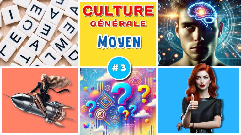 Lire la suite à propos de l’article Quiz de culture générale moyen #03